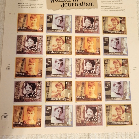 United States Postal Service Other - Women in Journalism Postage stamps